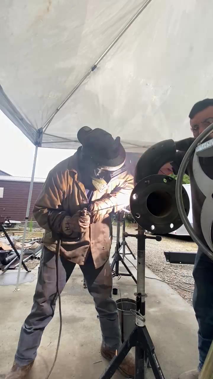 Welding in motion